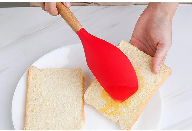 ustensiles de cuisine ergonomiques en silicone
