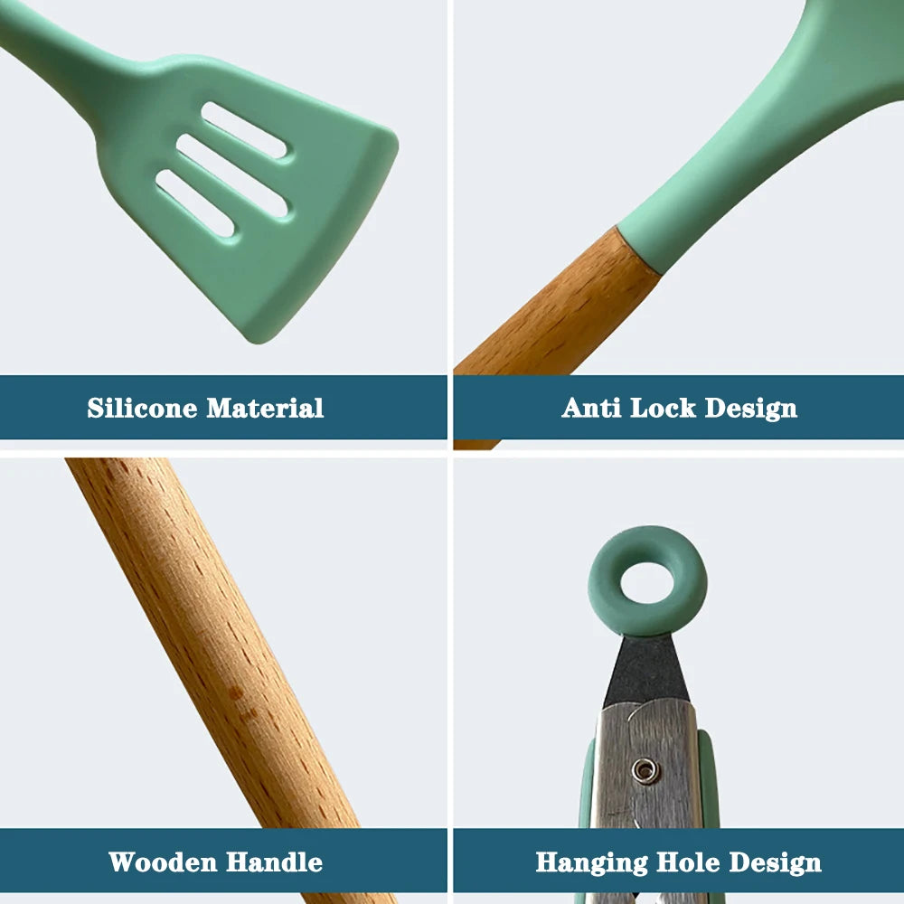 cuisiner avec des ustensiles silicone résistants
