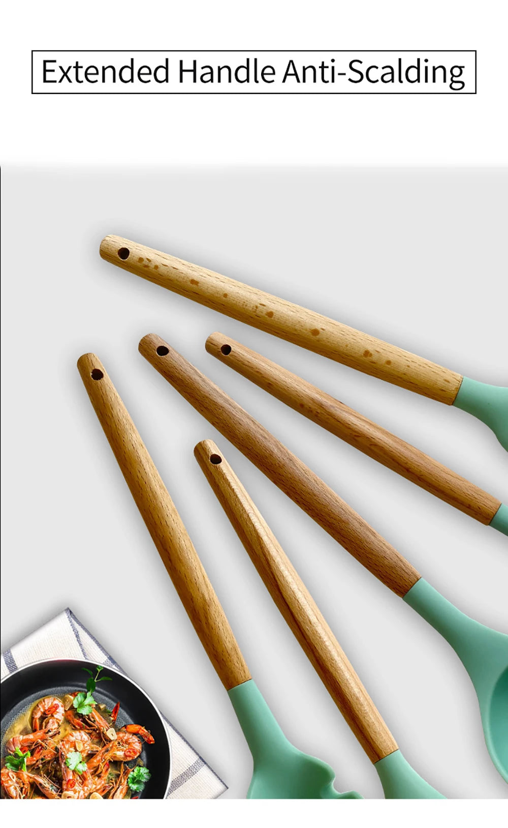 ustensiles silicone pour toutes vos recettes