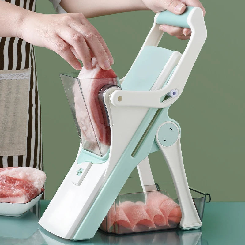 mandoline avec 5 lames interchangeables