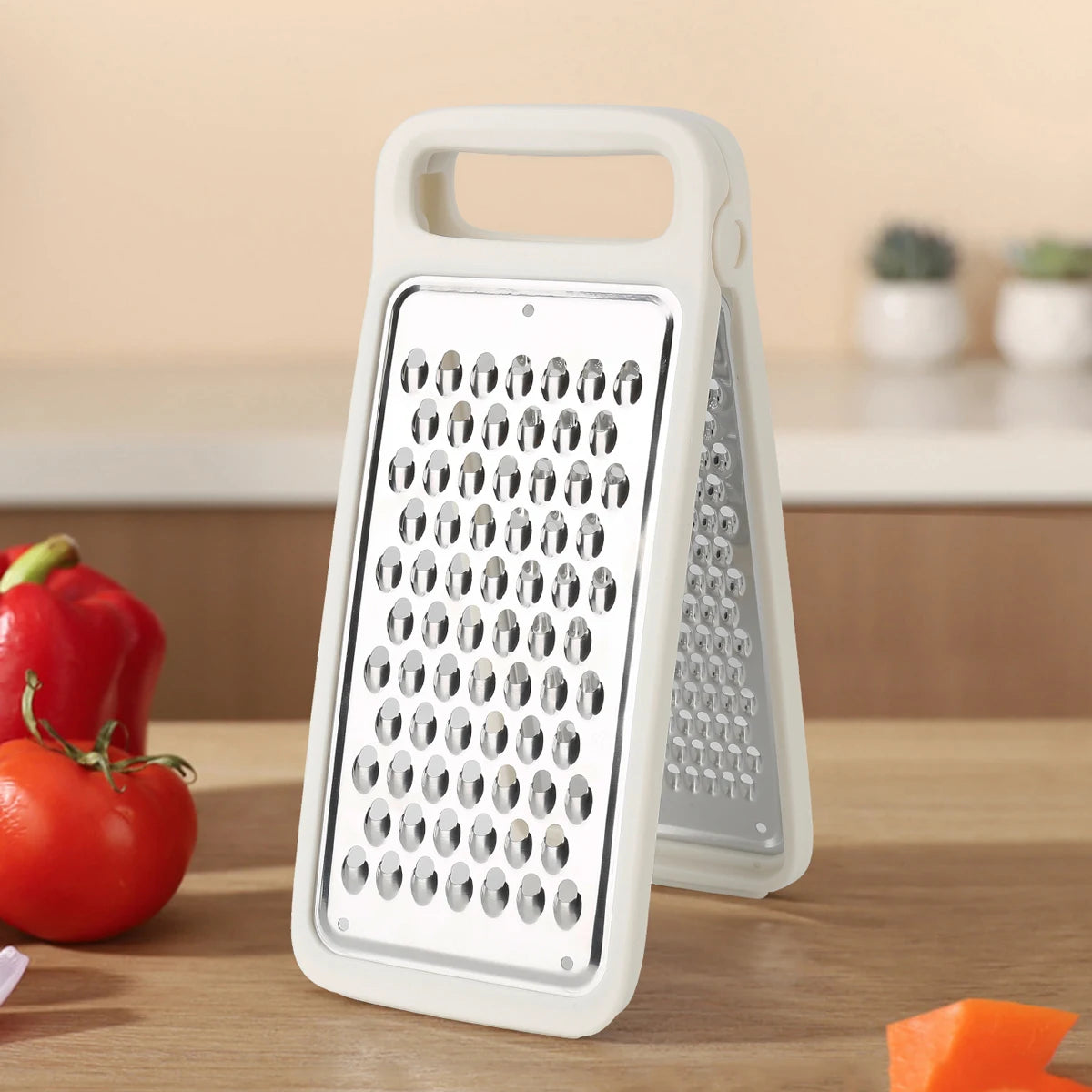 outil de cuisine râpe double face pour légumes