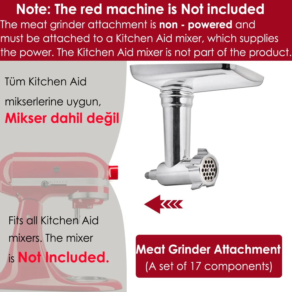 ustensiles KitchenAid hachoir à viande