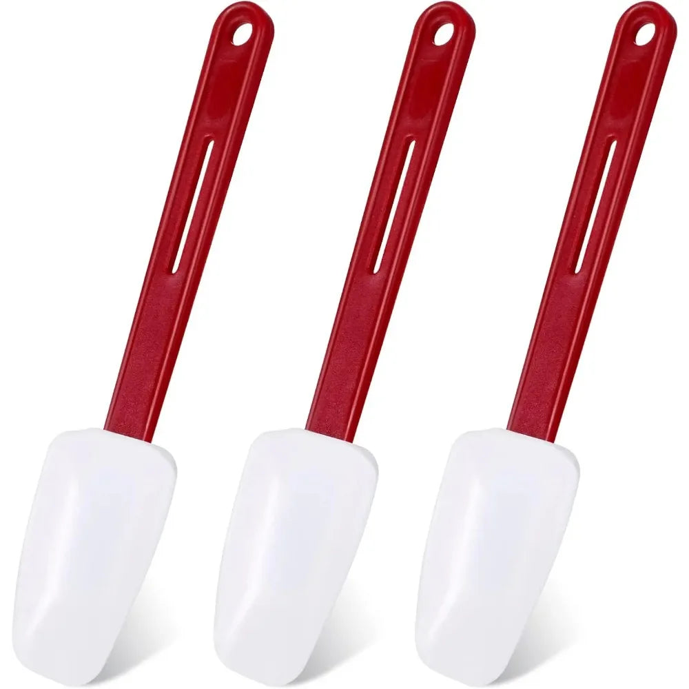 Set Spatules Silicone Résistantes à la Chaleur - 3 Pièces