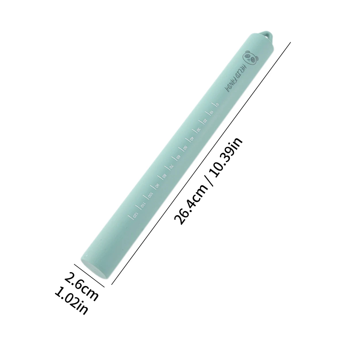 rouleur à pâtisserie durable en acier inoxydable