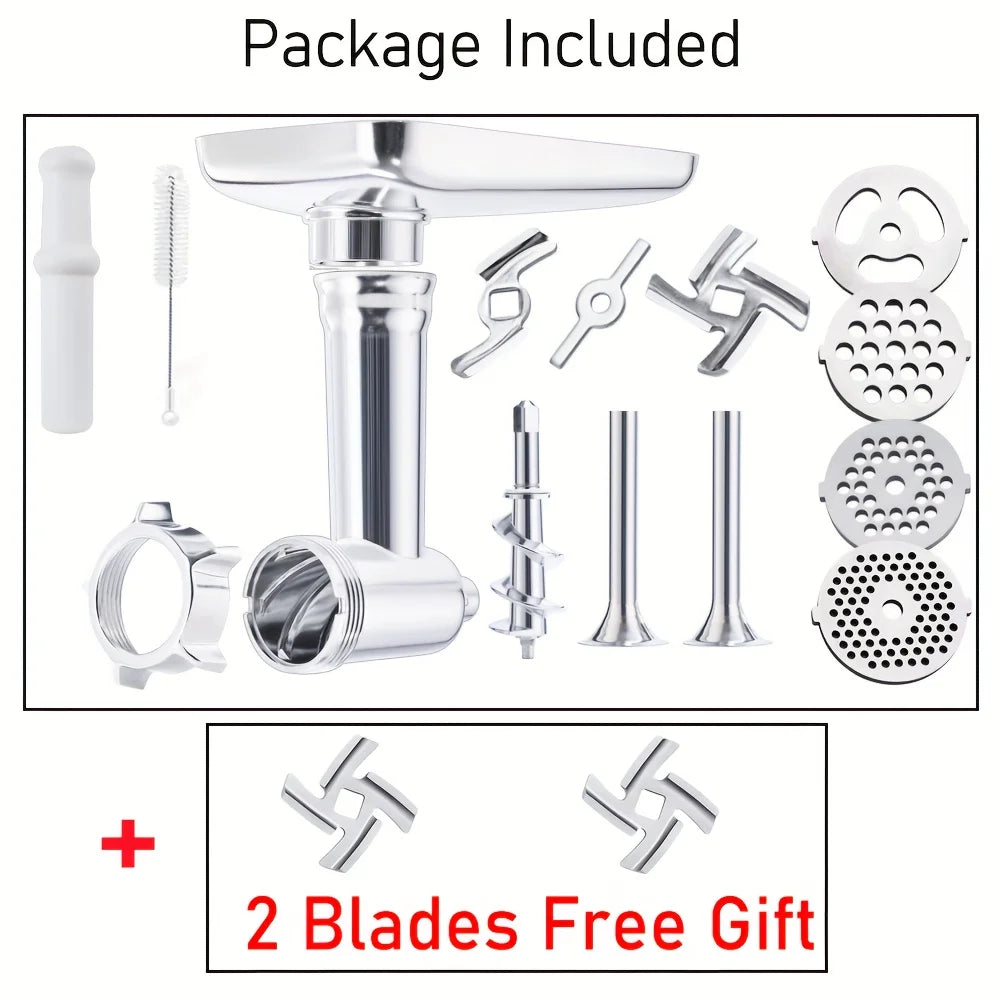accessoires en inox pour hachoir KitchenAid