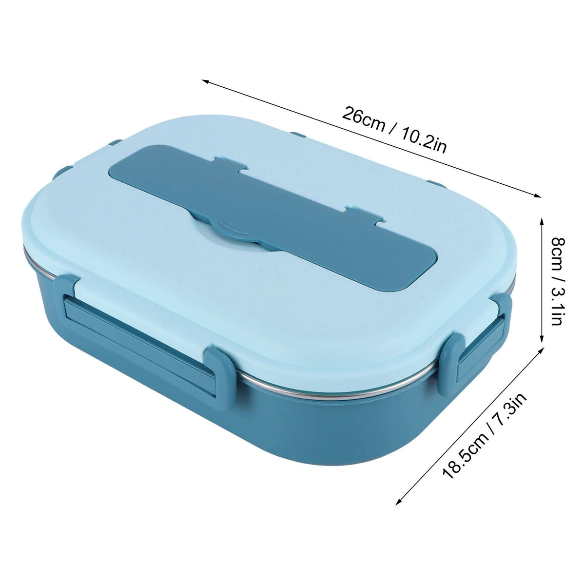 bento pour déjeuner en inox 800ml