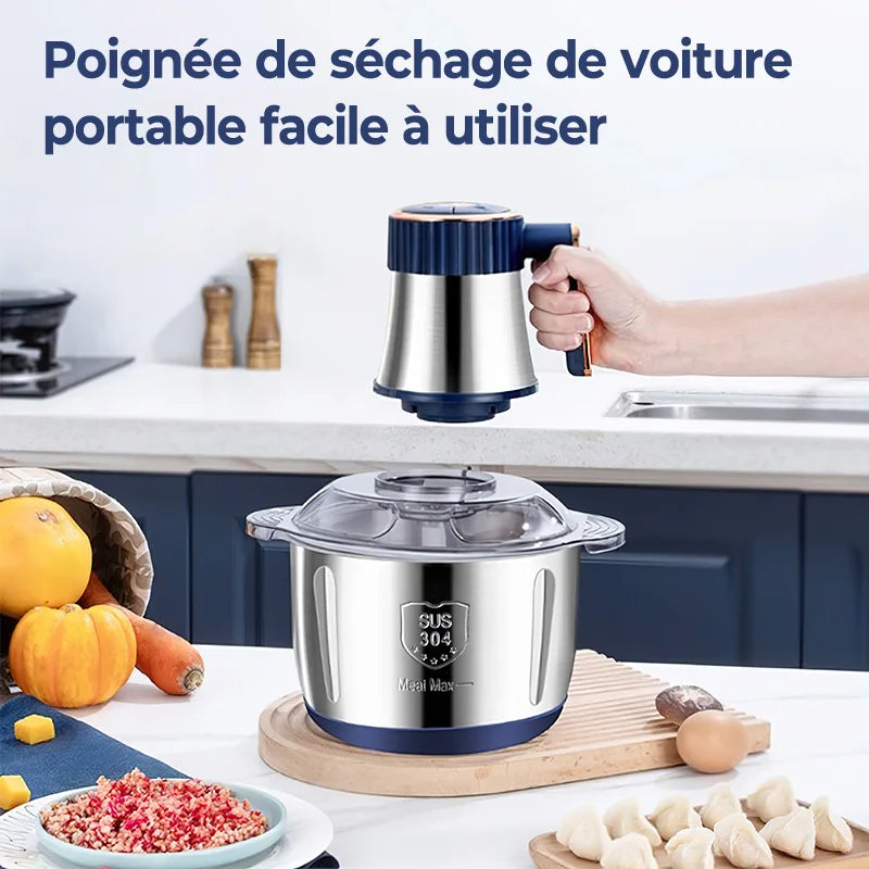 hachoir performant en acier inox
