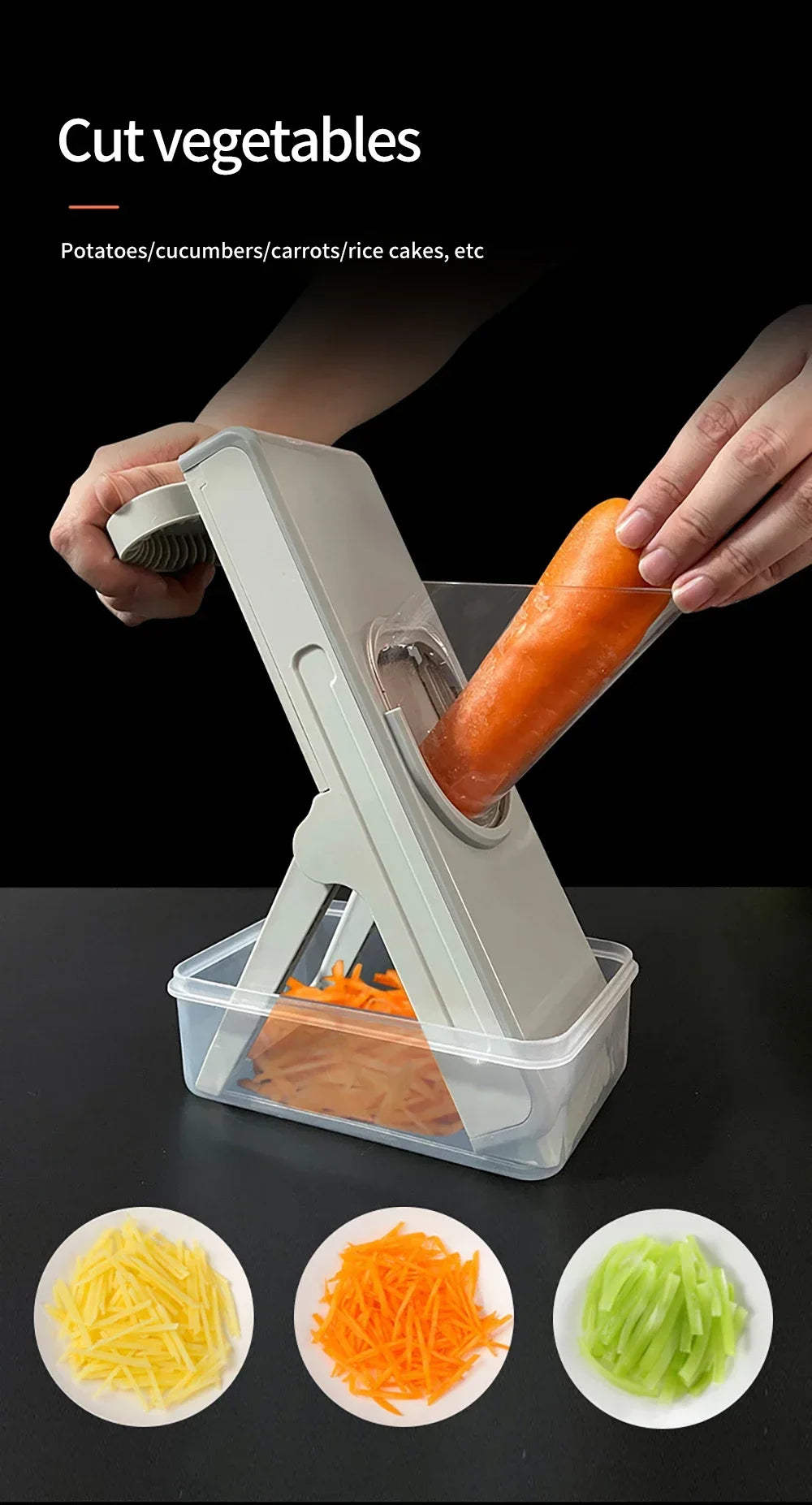 ustensile de cuisine pour découper rapidement les légumes
