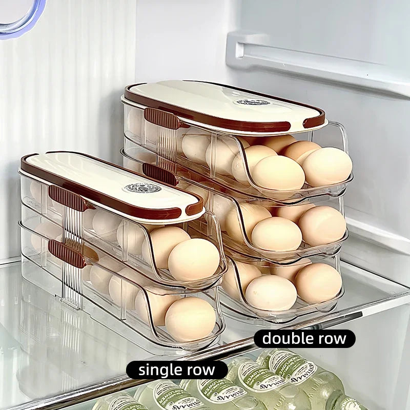 boîte à œufs compacte pour frigo