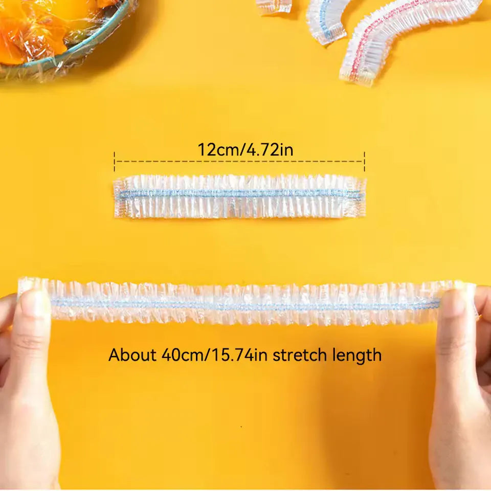 Film Alimentaire Réutilisable Coloré Transparent Lot de 1000 Pièces