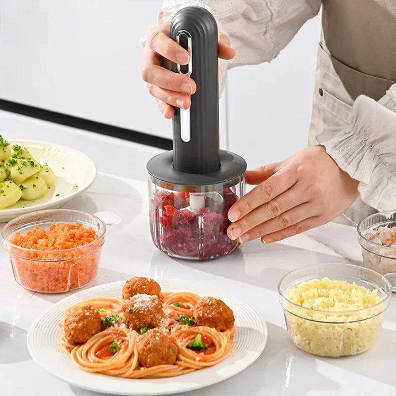 hachoir électrique USB rechargeable