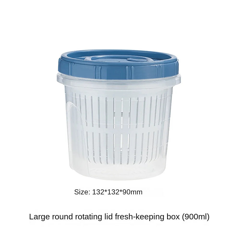 boîte pour aliments avec drainage frigo
