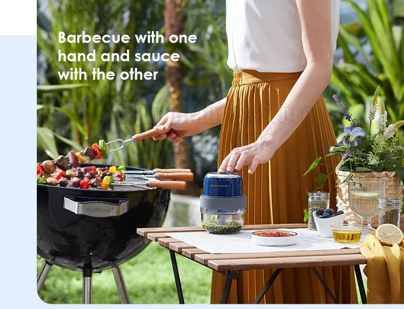 hachoir à viande sans fil de 2L