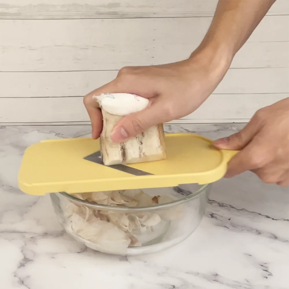 outil de cuisine mandoline avec brosse incluse