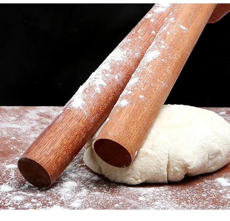 rouleau en bois pour la cuisson maison