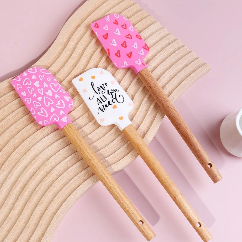 spatules en silicone résistantes à la chaleur