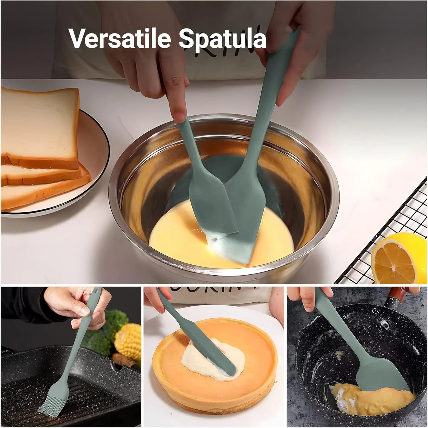 outils de cuisine en silicone antiadhésifs