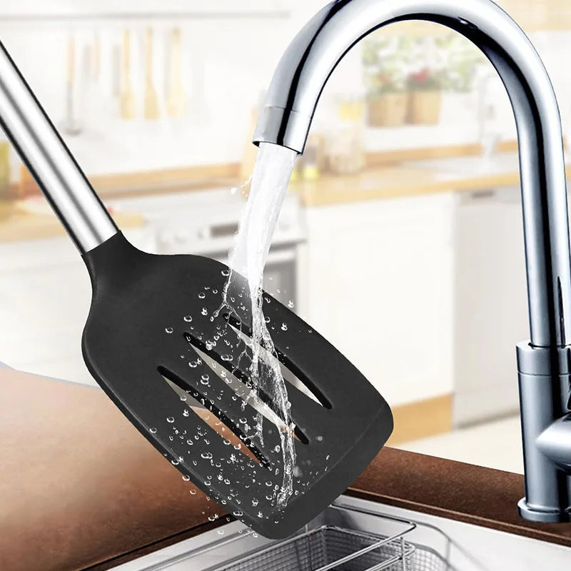 set de spatules en silicone pour la cuisine
