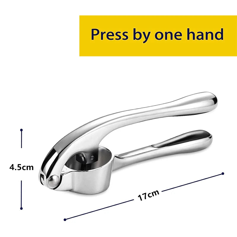 Presse-Ail Inox Manuel Écologique et Facile à Nettoyer