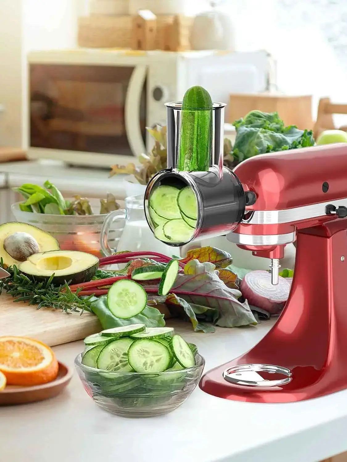 râpe à légumes multifonctions pour KitchenAid