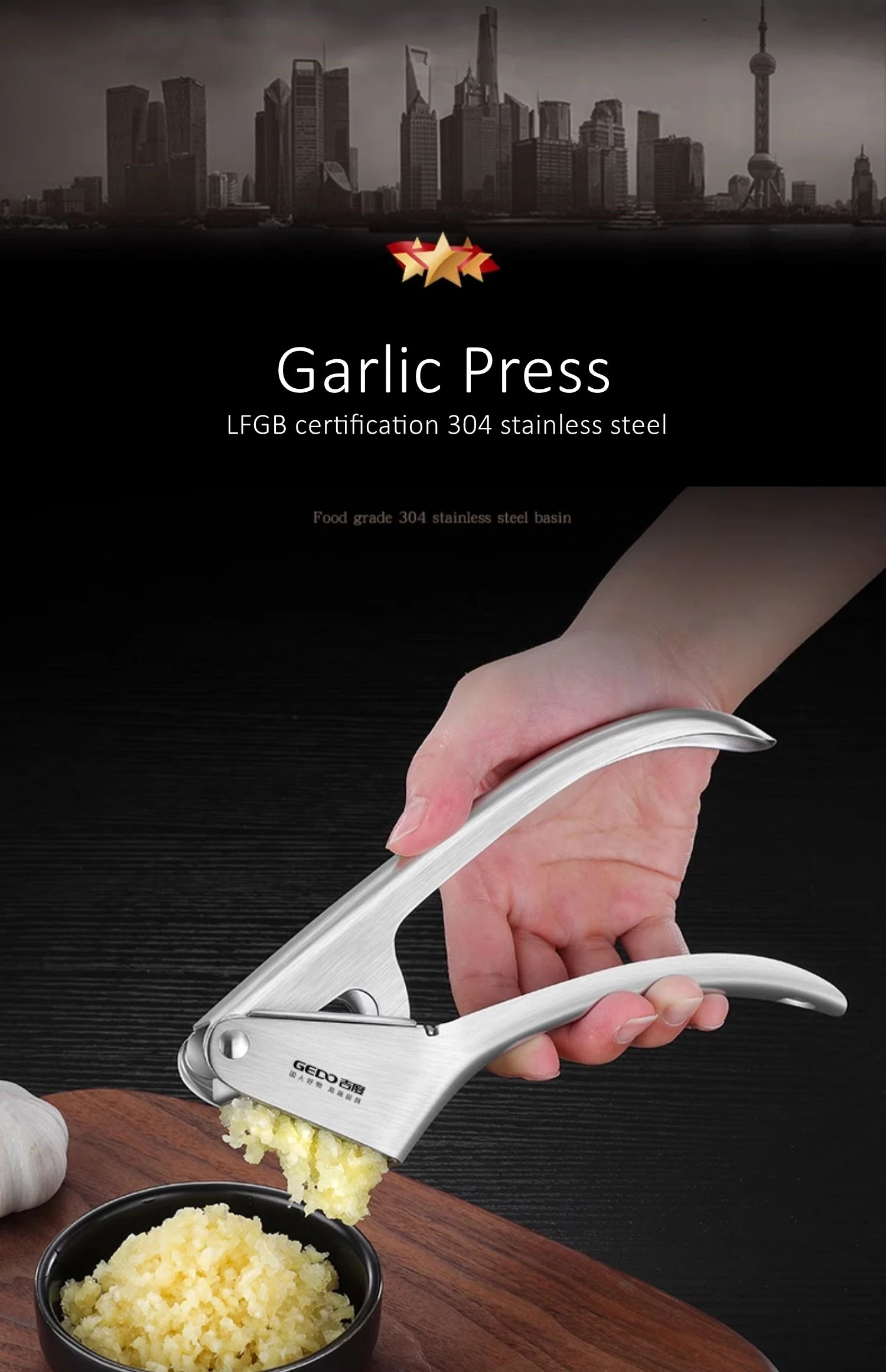 presse ail en inox 304
