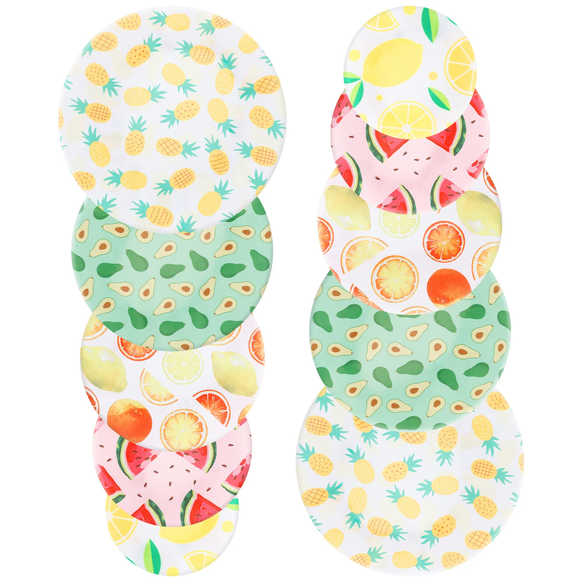couvercles pratiques et colorés pour sessions de cuisson