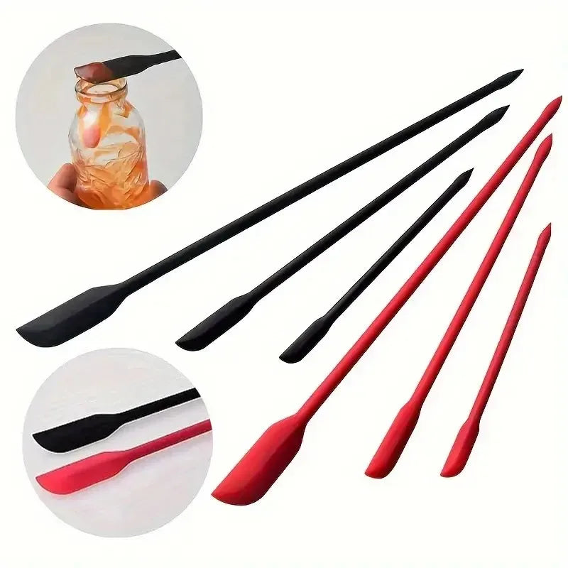 Set Spatules Silicone 3 Pièces | Résistantes à la Chaleur pour Confitures et Pots