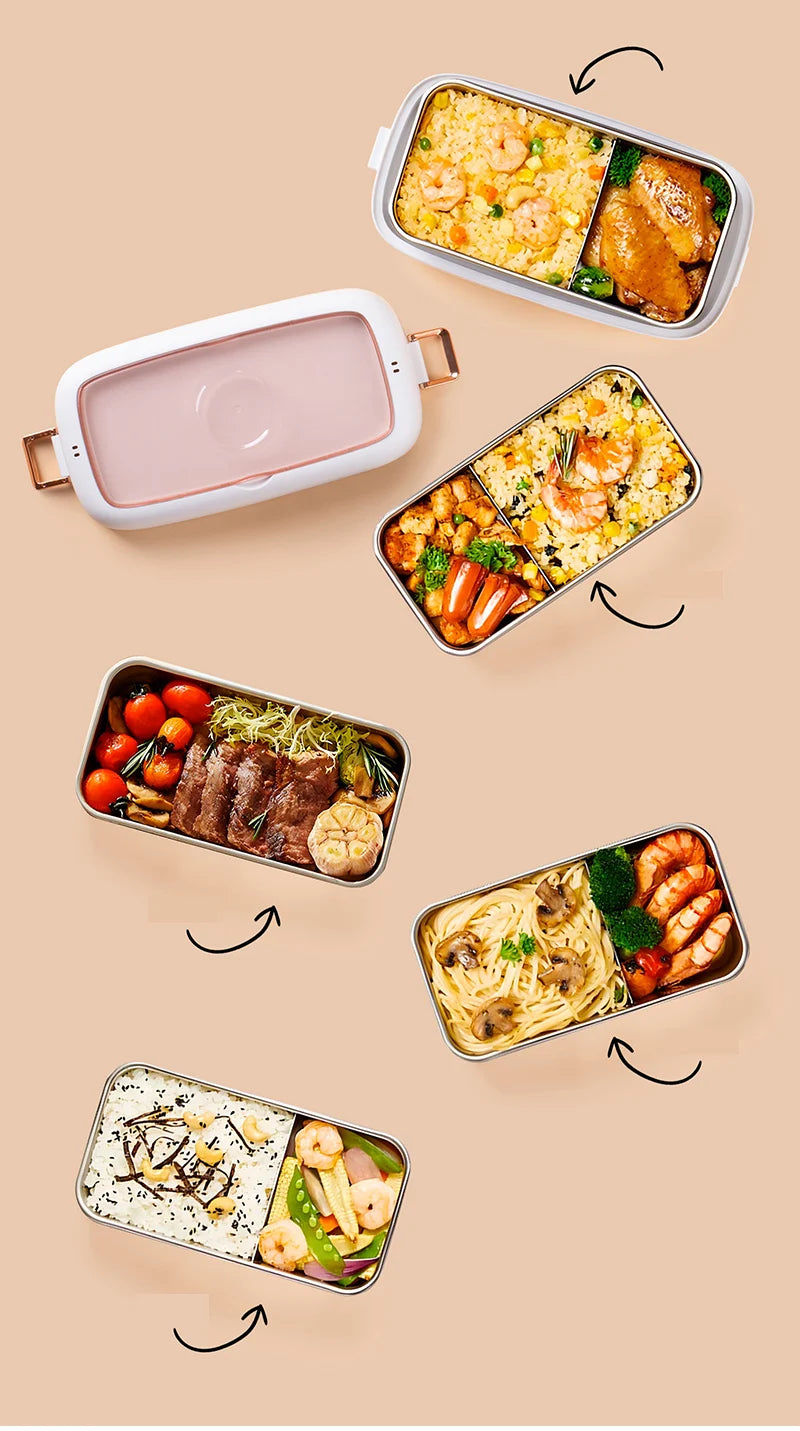 accessoires pour boîte repas chauffante inox