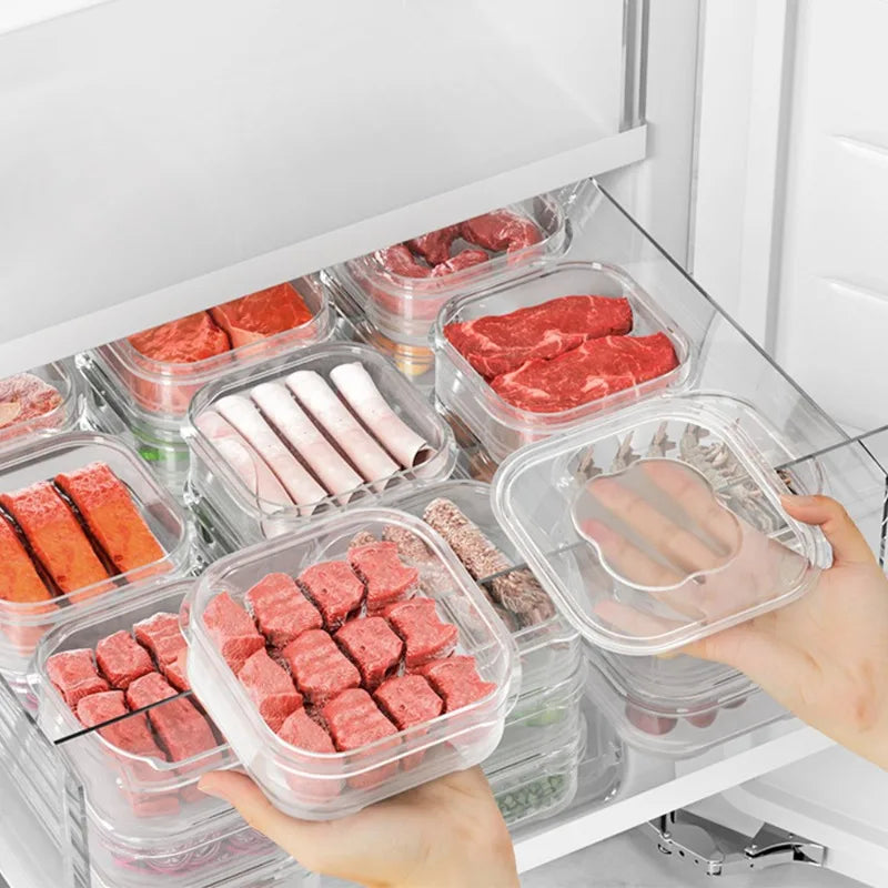 rangement frigo en plastique