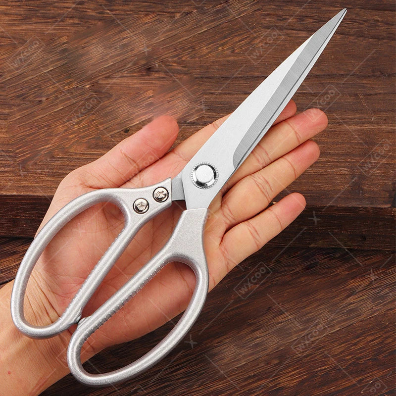 ciseaux multifonctions en inox pour aliments