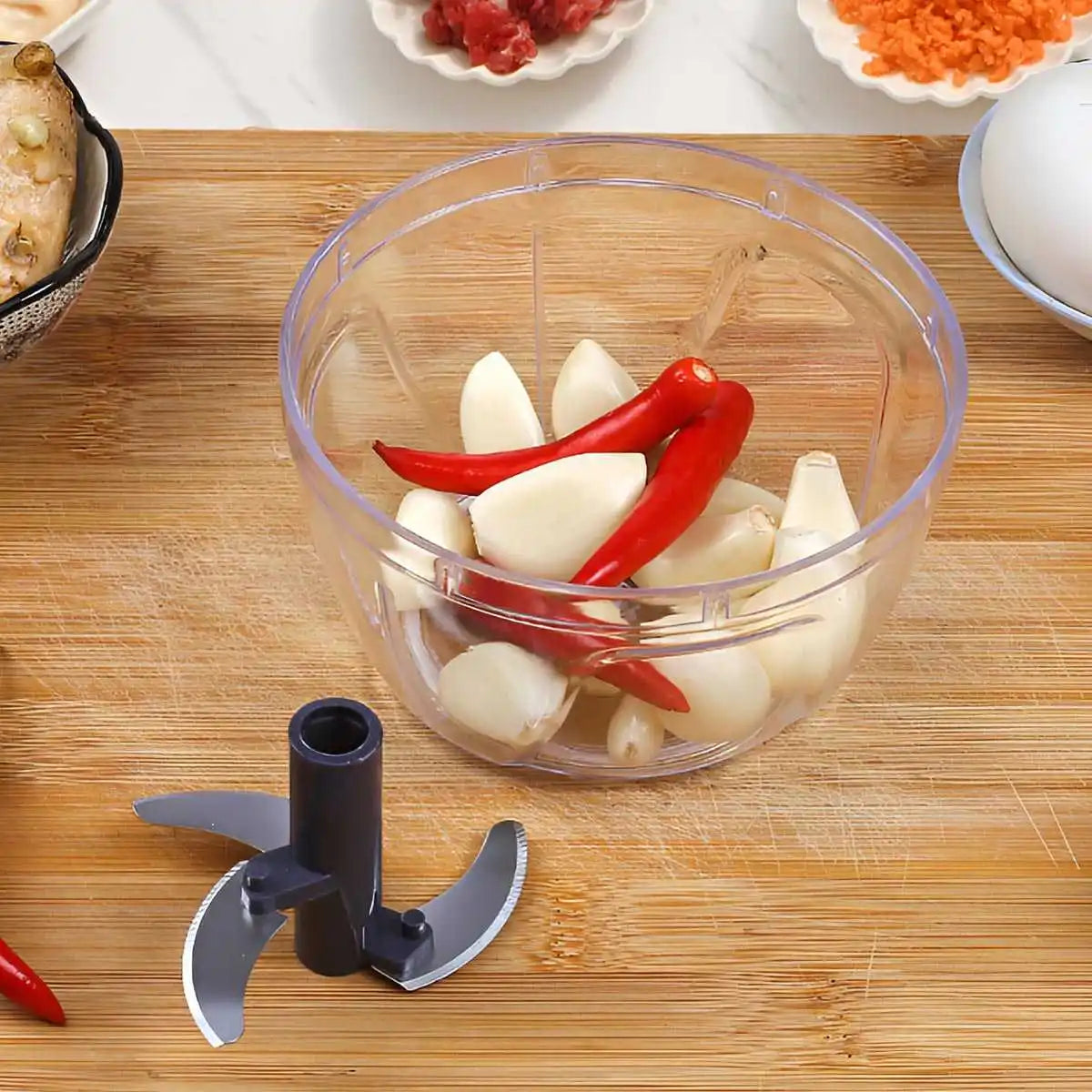 mini hachoir efficace pour cuisson rapide