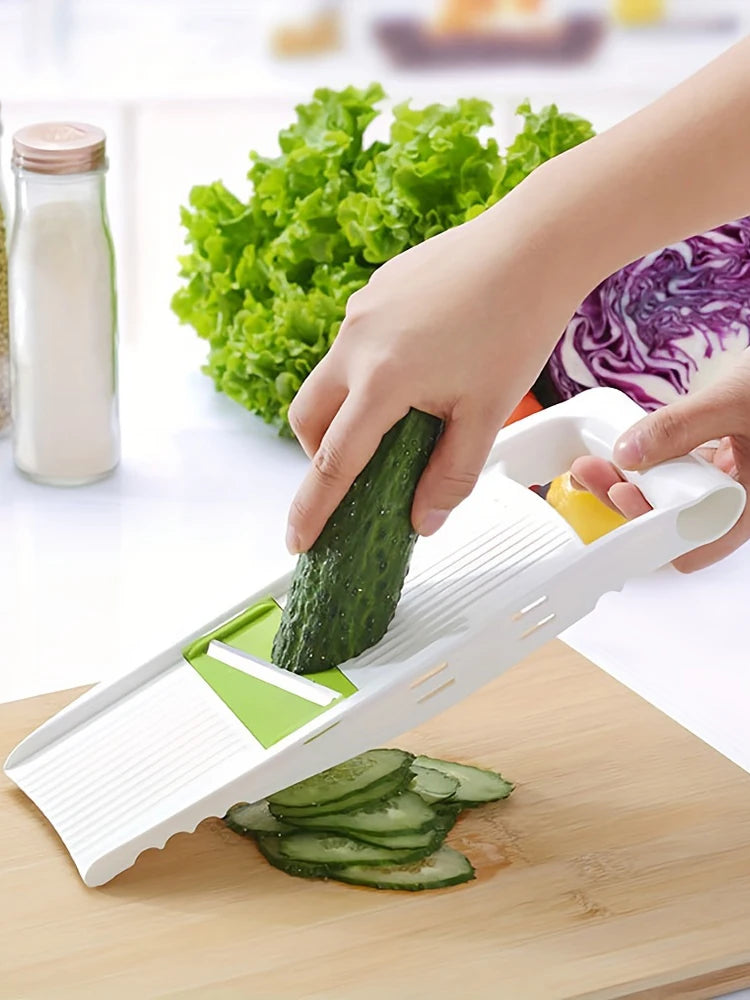 mandoline professionnelle avec lames de précision pour découpe