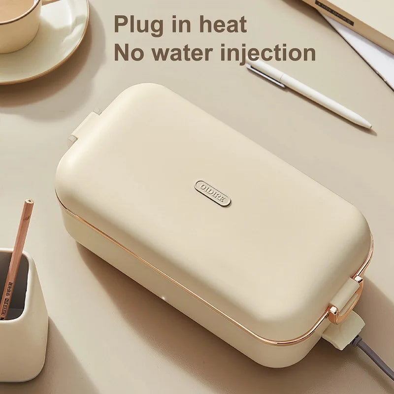 conteneur alimentaire portable chauffant en inox