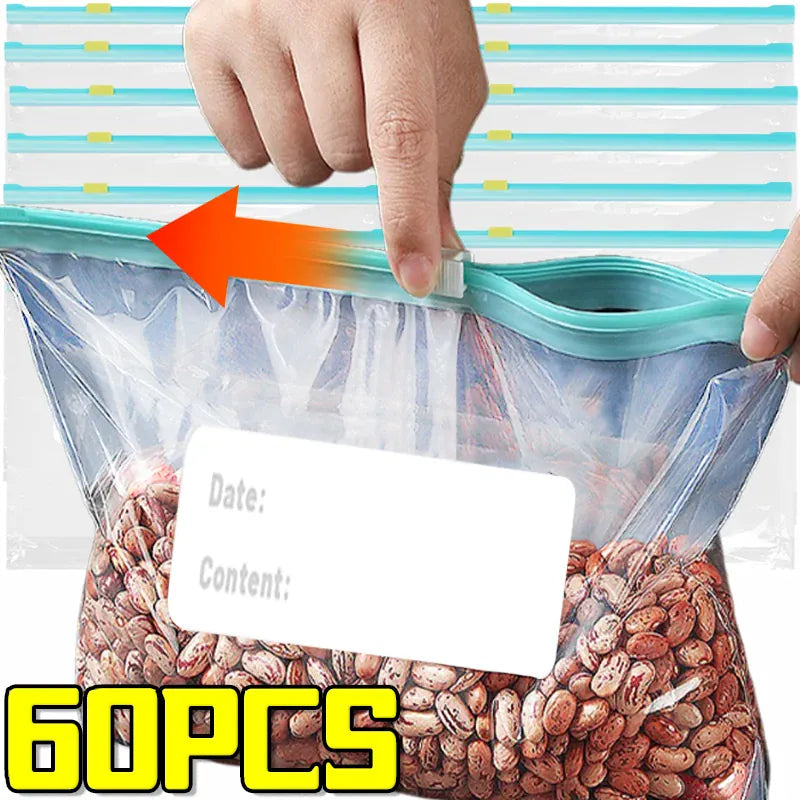 sachets réutilisables pour congélateur