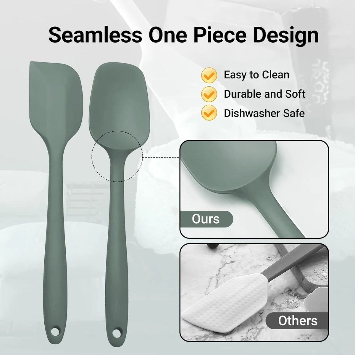 accessoires de pâtisserie en silicone colorés