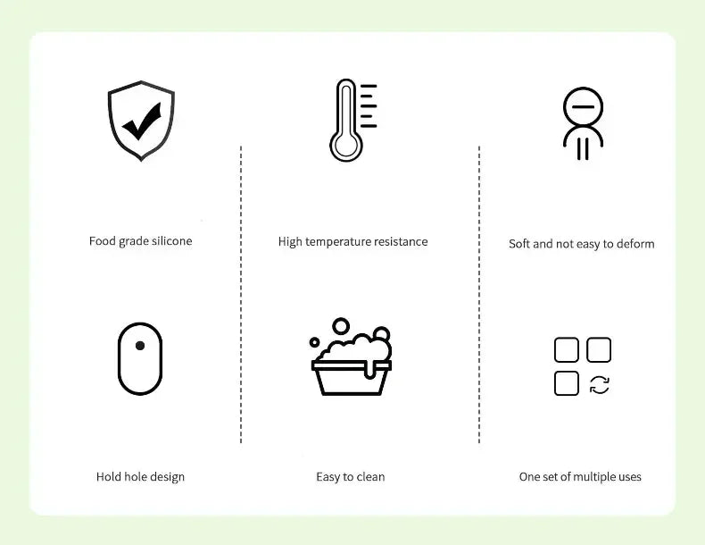 outils de cuisine résistants à la chaleur