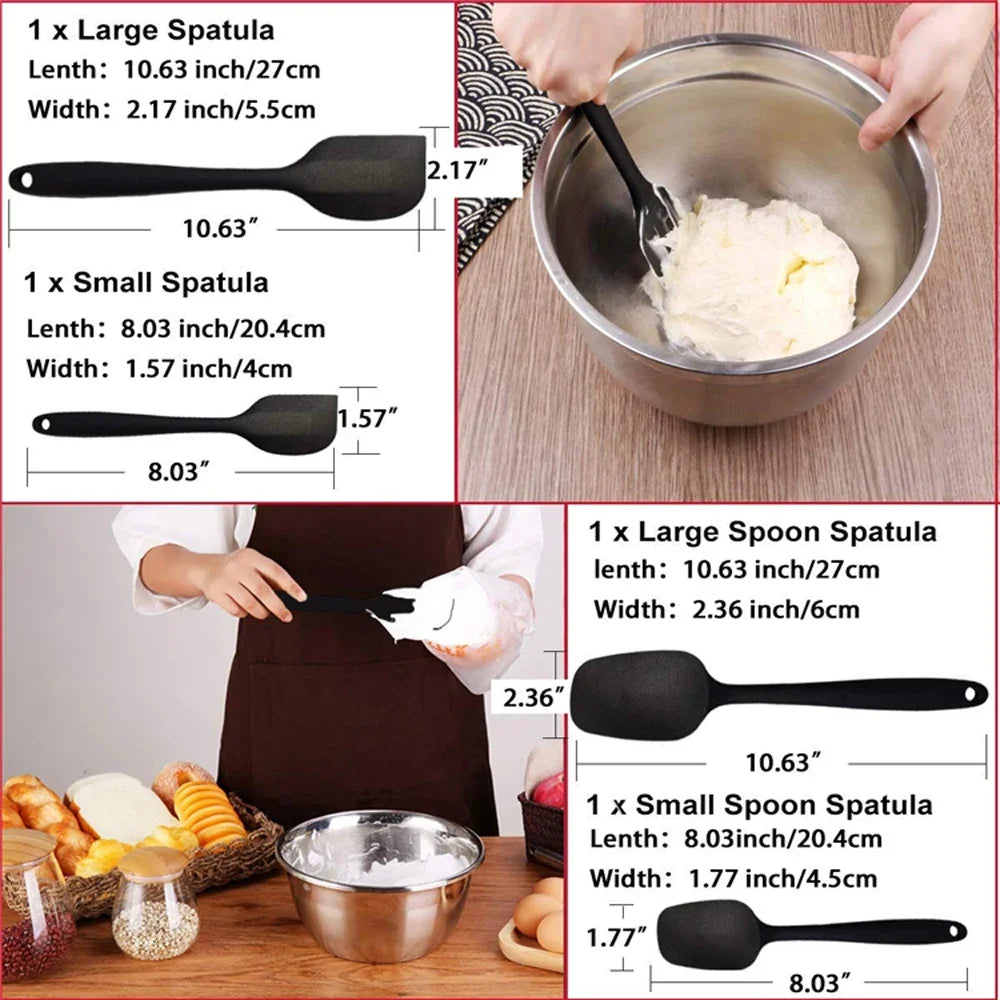 spatules antiadhésives pour cuisson facile