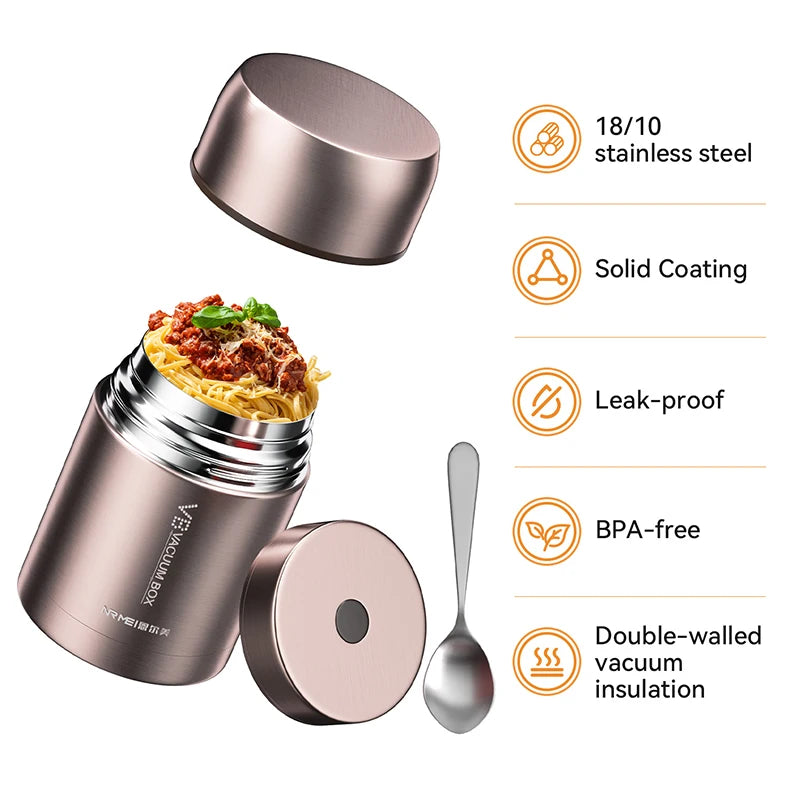 Thermos Alimentaire Isotherme Inox 316 Grande Capacité 15L