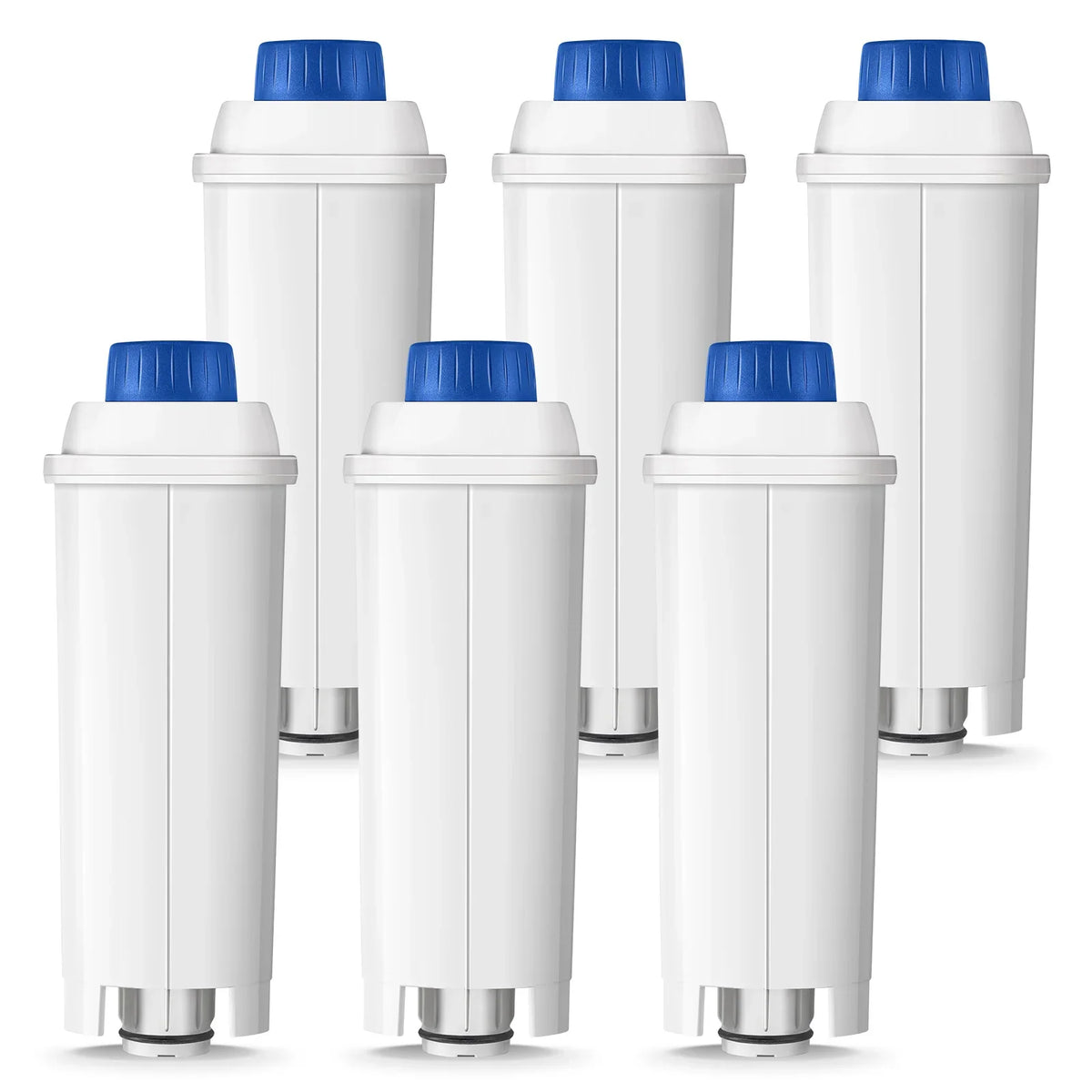 Lot de 6 filtres à eau pour machine à café De'Longhi