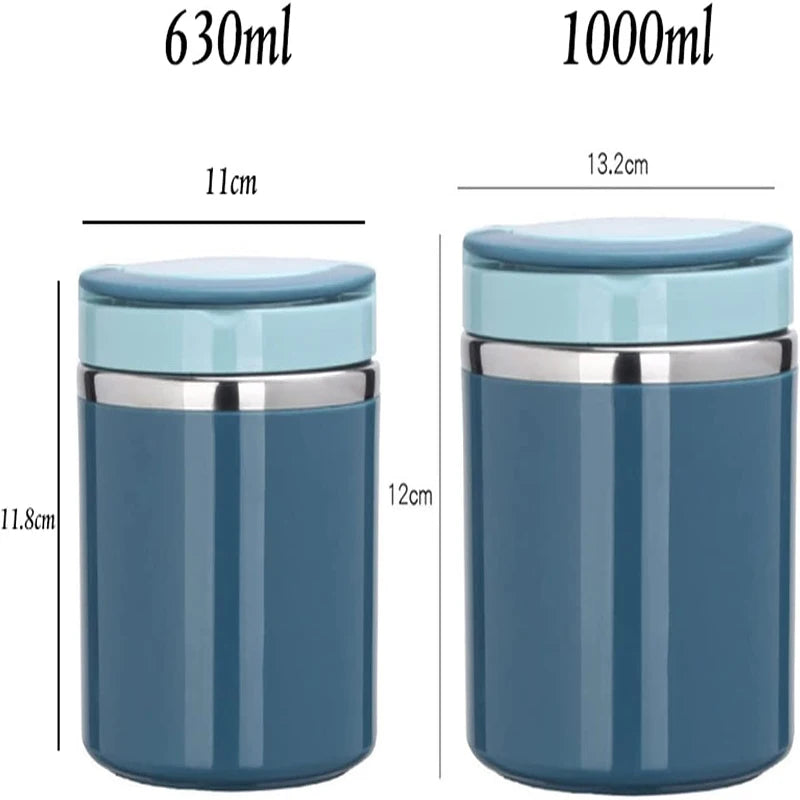 récipient isotherme alimentaire en inox