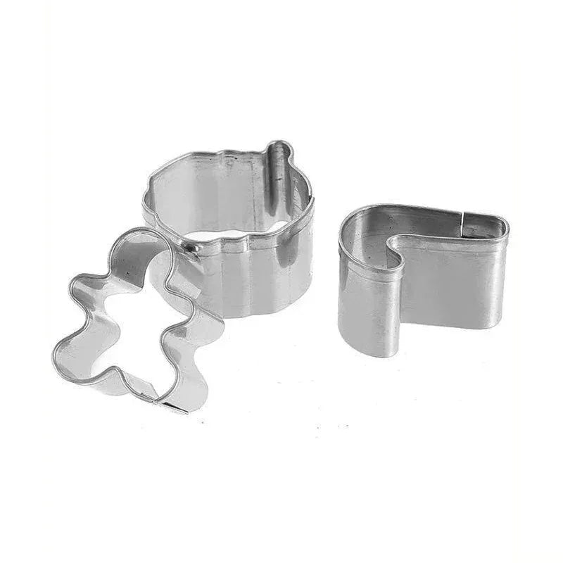Set de 20 Emporte-Pièces en Acier Inoxydable - Thème de Noël emportepieces