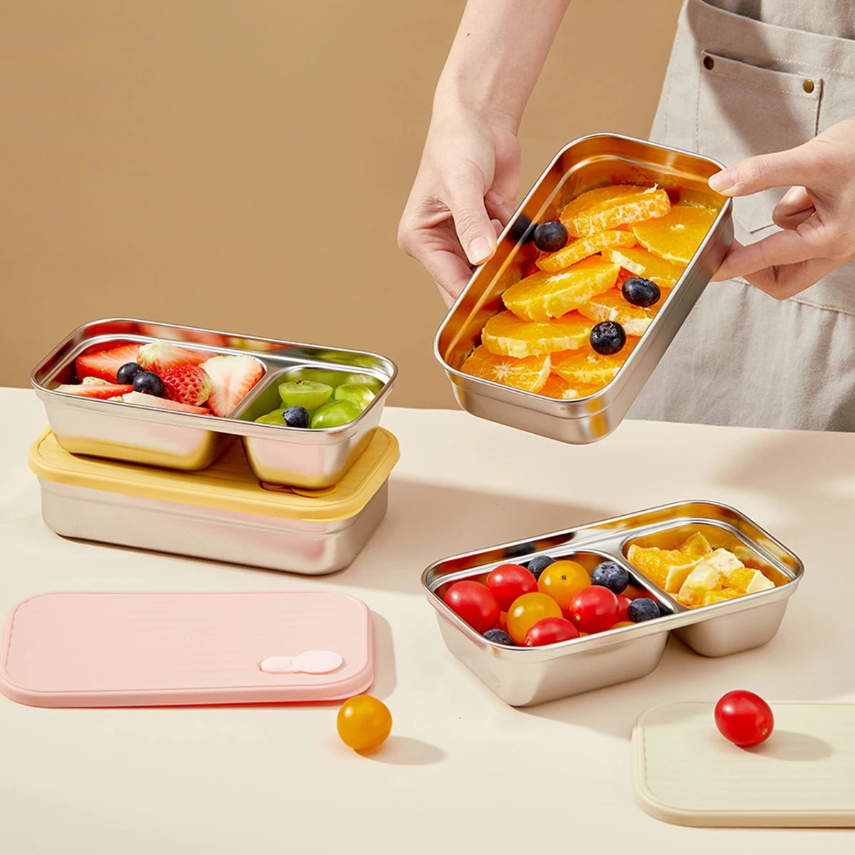 bento en inox pour pique-nique