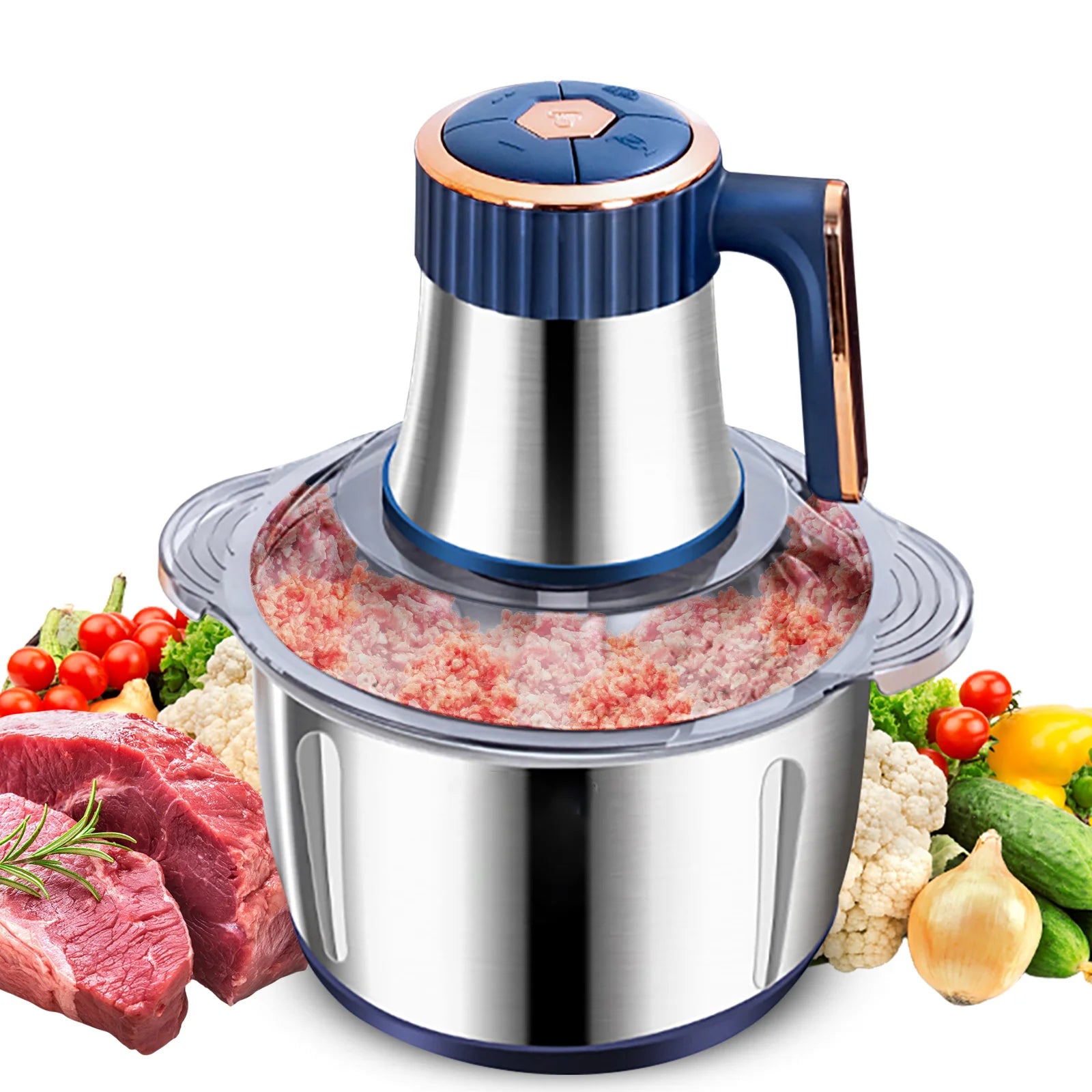 mixeur hachoir 5L avec moteur 300W