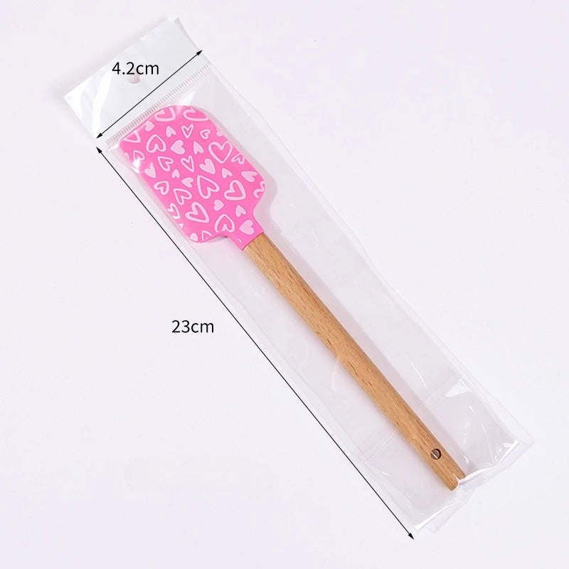 trio de spatules silicone pour pâtisserie