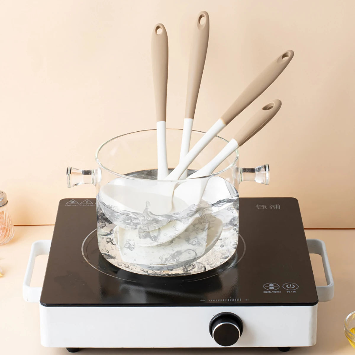 kit de cuisine en silicone durable