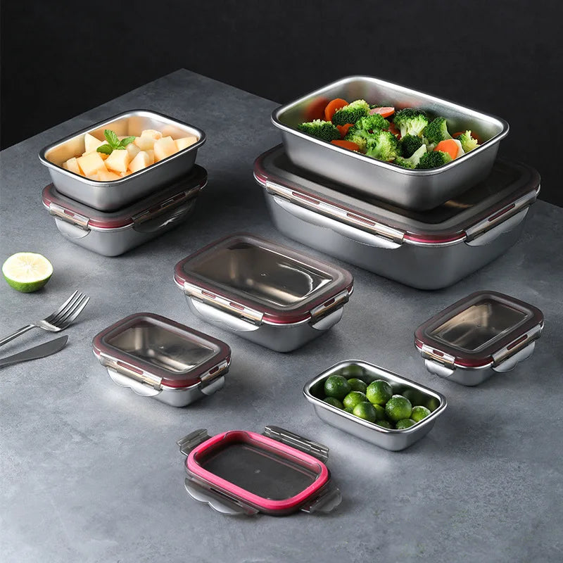 boîte hermétique pour cuisine inox 15L