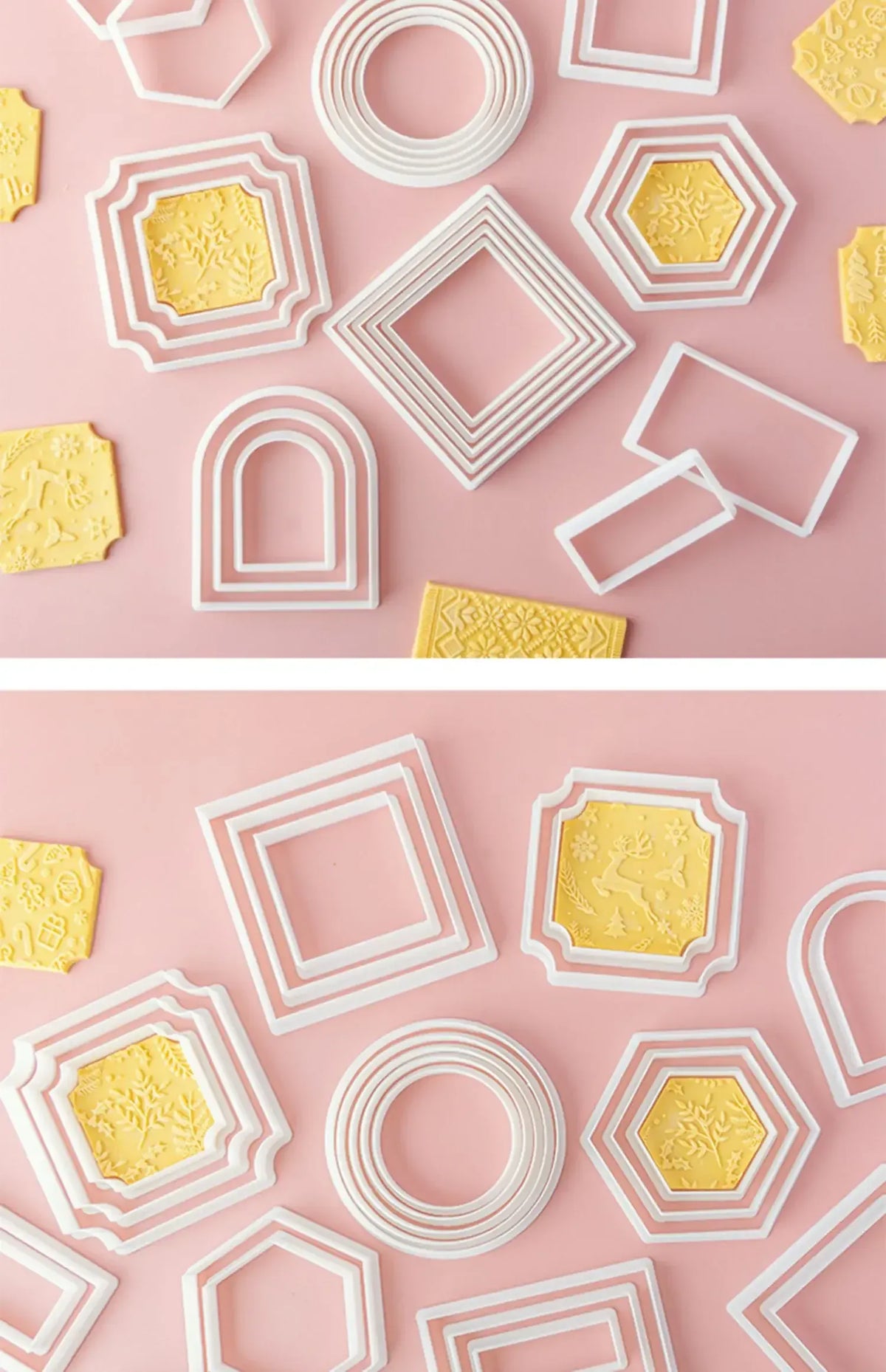 Emporte-pièce à Pâtisserie - Ensemble de 6 Formes Géométriques emportepieces