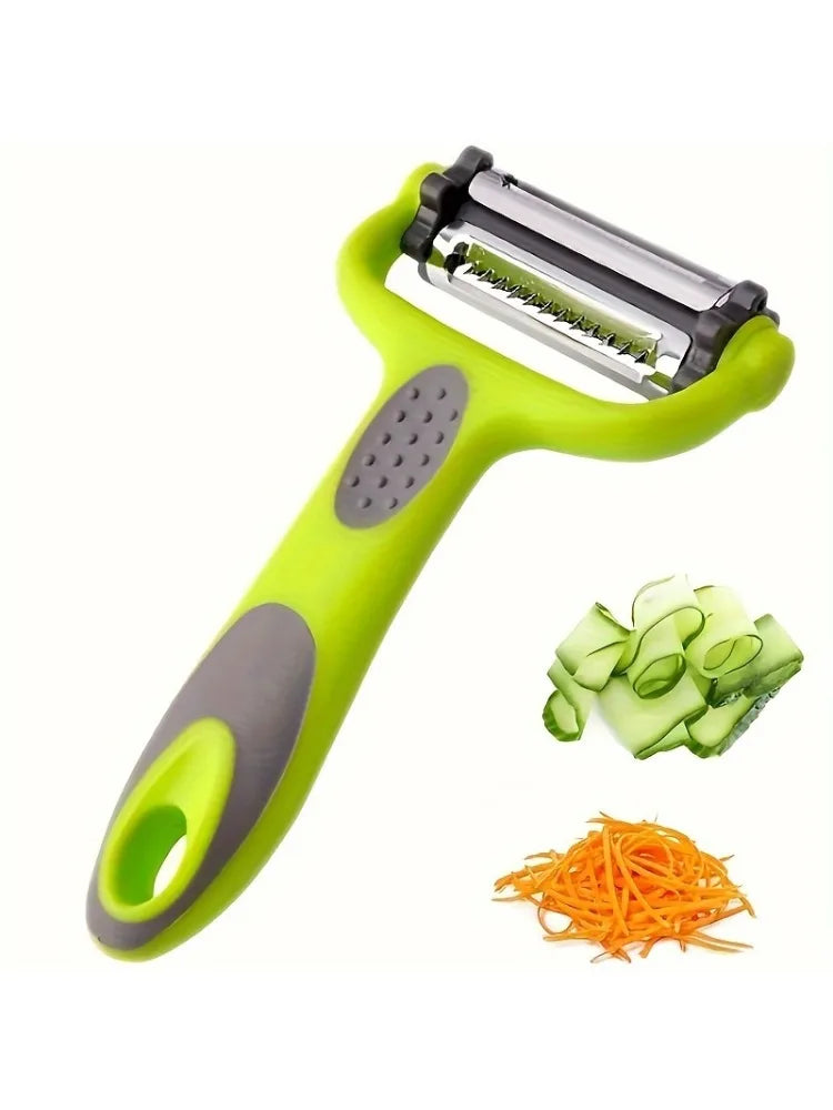 éplucheur ergonomique en acier pour une cuisine facile