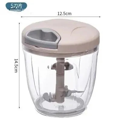 presse ail manuel avec cutter multifonction 3 pièces