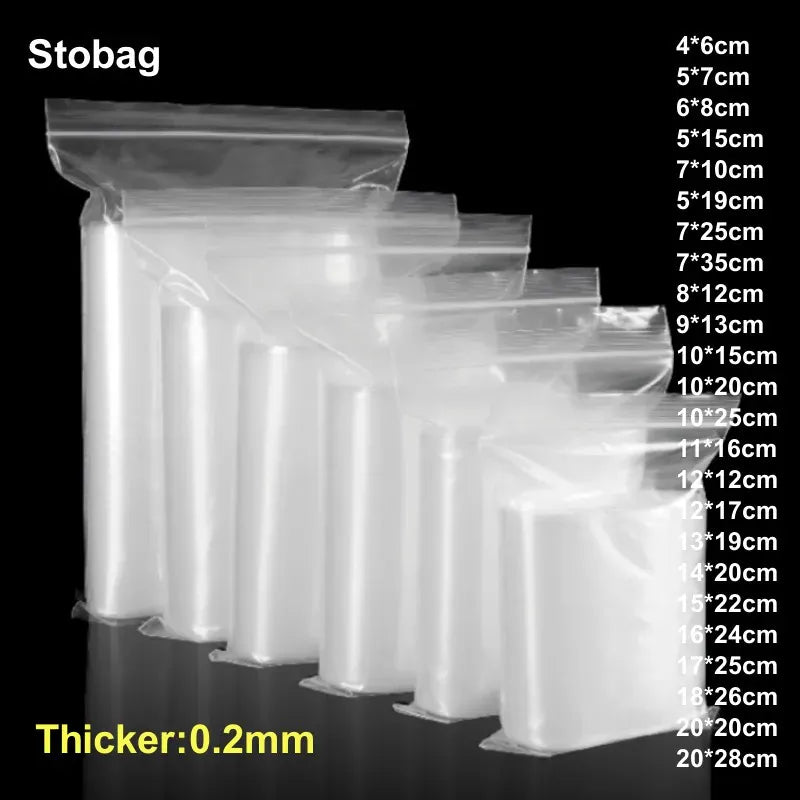 Sachets Zip Transparent Réutilisables Hermétiques ssr